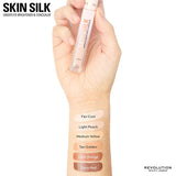 Revolution Skin Silk Brightener Concealer Medium Yellow, imported from the UK