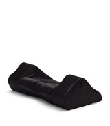 HYOUMANKIND Back Sleep Pillow with Silk Pillowcase 32cm x 57cm