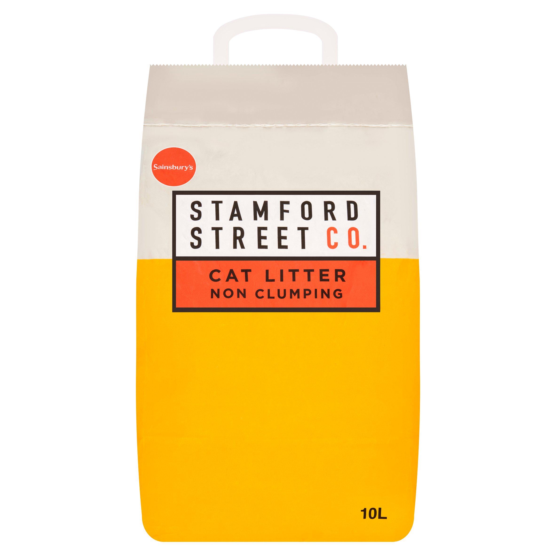 Stamford Street Co. Cat Litter Non Clumping 10L GOODS Sainsburys