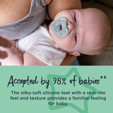 Tommee Tippee Ultra Light Dummies 6-18m 4 Pack blue 4 per pack GOODS M&S