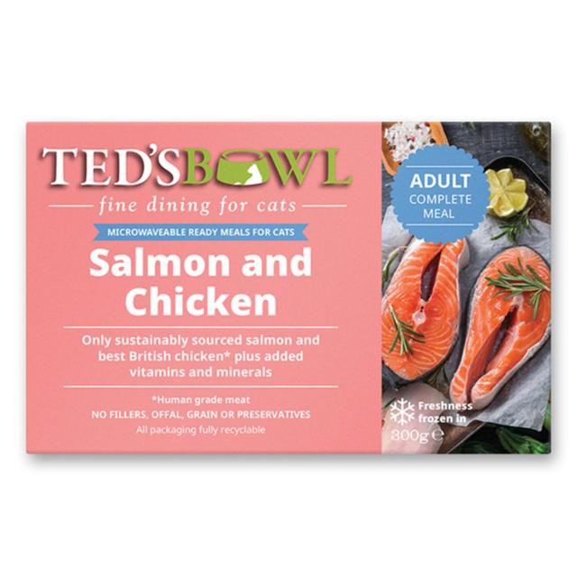 Ted's Bowl Salmon with Chicken for Cat 300g GOODS M&S