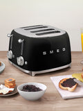 Smeg Black 4 Slice Toaster (British brand)