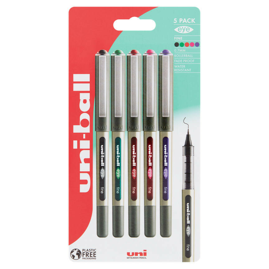 uni-ball 5 Eye Fine Pens Office Supplies ASDA
