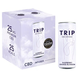 TRIP CBD Infused Raspberry Orange Blossom 4 x 250ml GOODS M&S