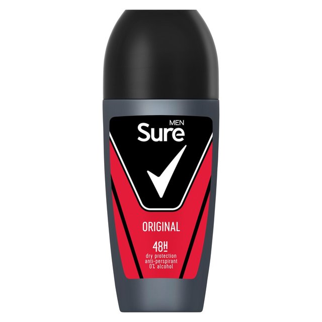 Sure Men Antiperspirant Deodorant Roll On Base Original 50ml GOODS M&S