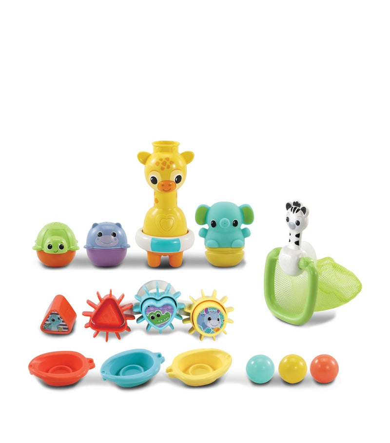 VTech 6-in-1 baby bath toy set (British brand)
