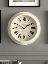 Jones Clocks White Supper Club Wall Clock 40cm