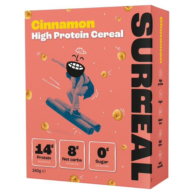 Surreal High Protein Low Sugar Cinnamon Cereal 240g GOODS M&S