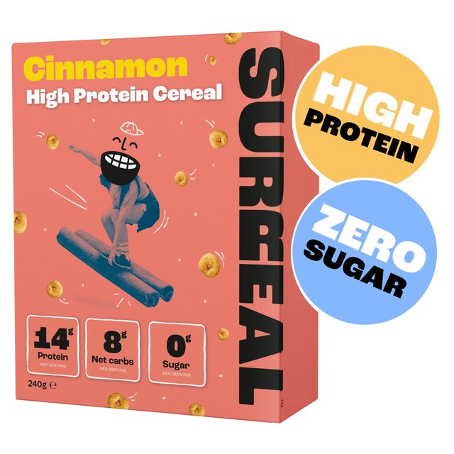 Surreal High Protein Low Sugar Cinnamon Cereal 240g GOODS M&S