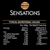 Walkers Sensations Crushed Salt & Black Peppercorn Sharing Crisps 150g GOODS M&S
