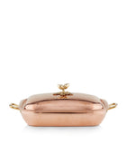 Ruffoni Historia Hammered Copper Oval Casserole (38cm)