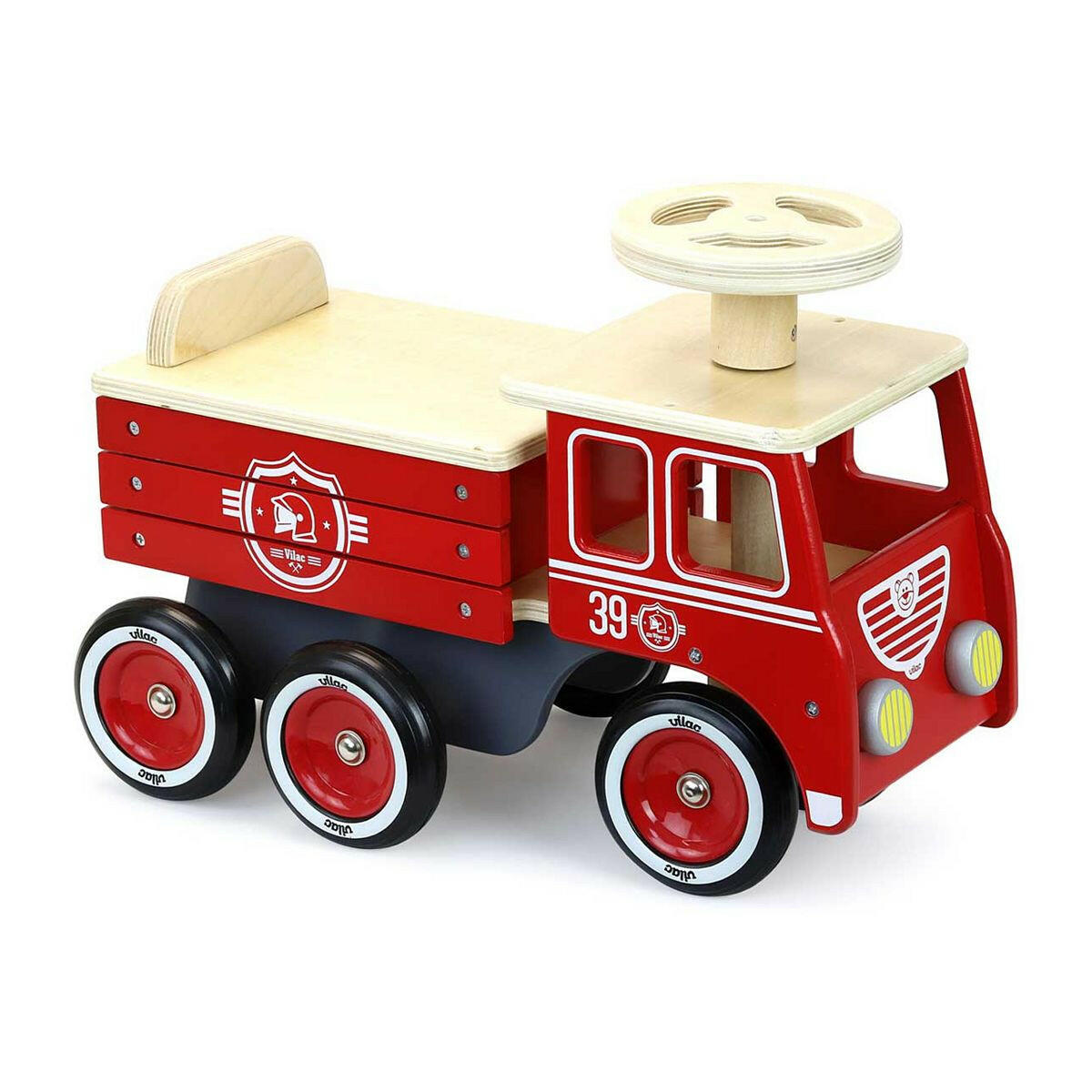 Vilac Ride On Firetruck GOODS Boots