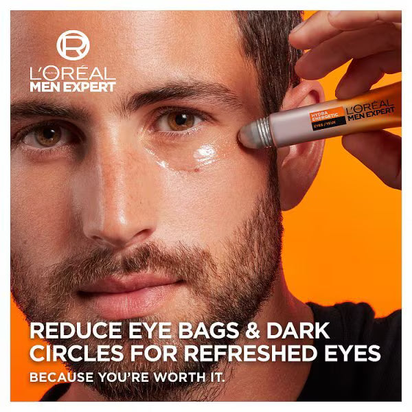 L'Oreal Paris Men Expert Hydra Energetic Eye Roll-On 10ml, UK version