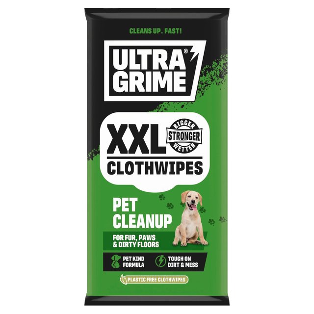 UltraGrime Pet Cleanup XXL Clothwipes 20 per pack GOODS M&S