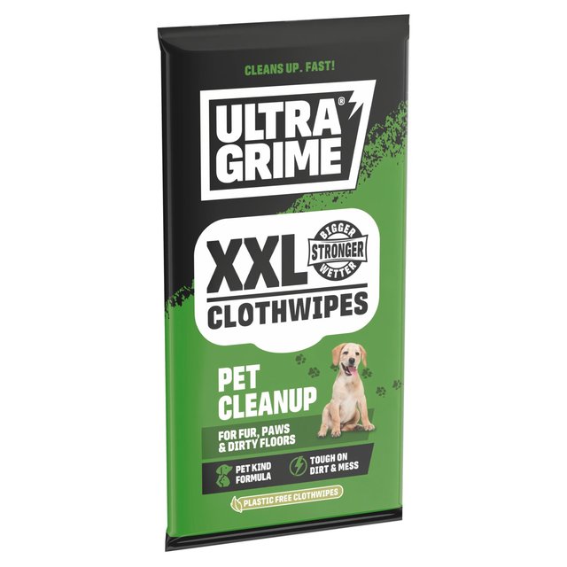UltraGrime Pet Cleanup XXL Clothwipes 20 per pack GOODS M&S