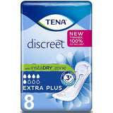 TENA Discreet Extra Plus incontinence Pads 8 pack GOODS Superdrug