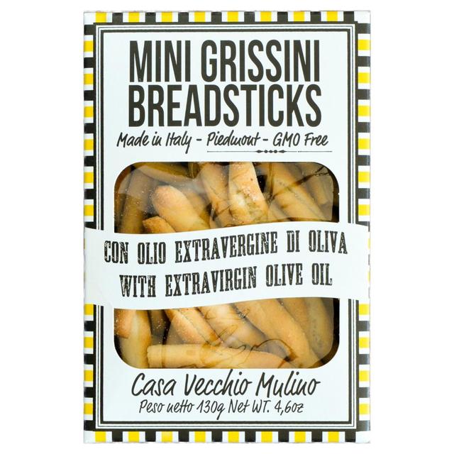 Vecchio Mulino Mini Grissini with Olive Oil 130g GOODS M&S