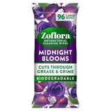 Zoflora Midnight Blooms Antibacterial Multi-surface Wipes 96 per pack GOODS M&S