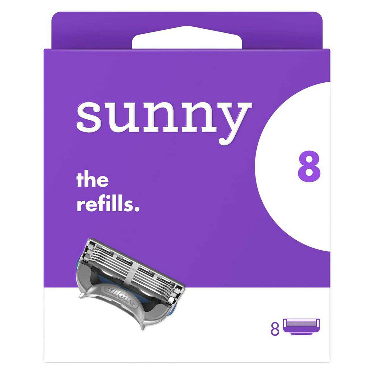 sunny razor blades - the refills X8 GOODS Boots