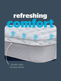 Silentnight White Airmax 800 8cm mattress topper (British brand)