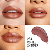 Rimmel Lasting Finish Lipstick Coffee Shimmer, imported from the UK