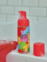 Kids Rainbow Bath Foam Strawberry-Scented Children's Bubble Bath