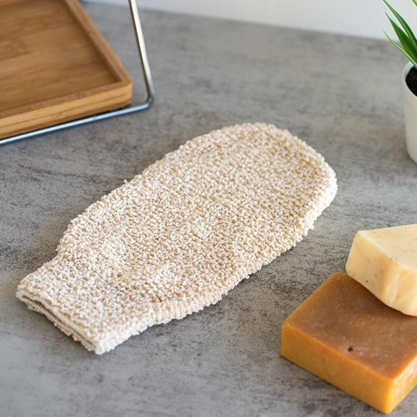 STYLPRO organic Bath Wash Mitt natural fibre (British brand)