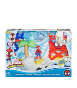 Marvel Spider-Man Water-Webs Spidey Island Toy Playset