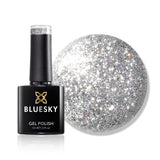 Bluesky Dazzling Platinum Gel Silver Rally nail polish - British product