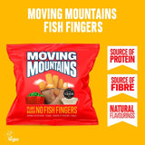 Moving Mountains Plant Based Fish Fingers Breaded 300g, imported from the UK