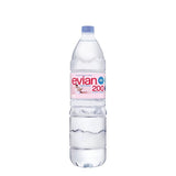 Evian still mineral water 1.5L - British product