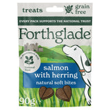 Forthglade National Trust Natural Soft Bite Treats Salmon with Herring Dog Treats 90g
