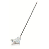 Addis Cloth Mop with 3 Piece Handle Metallic White Blue Floor Mop