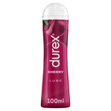 Durex cherry flavoured edible water based lubricant 100ml - British product