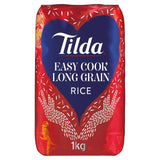 Tilda Easy Cook Long Grain Rice 1kg (British brand)