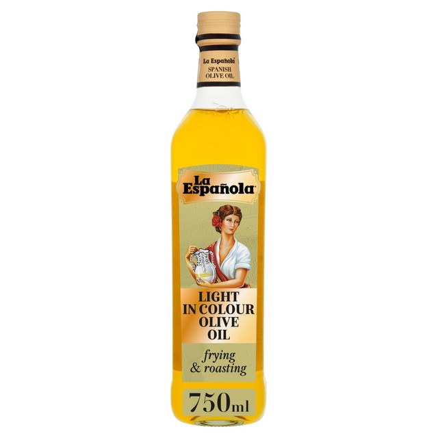 La Espanola light in colour olive oil 750ml, UK version
