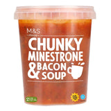 M&S Chunky Minestrone with Bacon Soup 600g