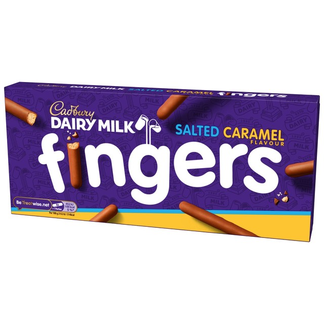 Cadbury salted caramel biscuits 114g - British product