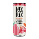 Nix & Kix Raspberry & Rhubarb Lightly Sparkling Drink 250ml