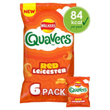 Quavers Red Leicester Cheese Flavour Multipack Crisps 6 Pack
