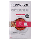 Properoni Spicy Sliced Pepperoni Dry Cured Sausage 80g