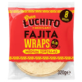 Gran Luchito Soft Fajita Shell Tortilla Wraps 320g, UK version
