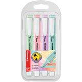 STABILO swing cool Pastel Highlighters Wallet of 4