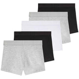 M&S boys grey trunks 5 pack 6-7 years, imported from the UK