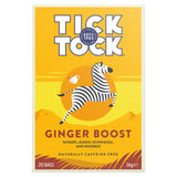 Tick Tock Wellbeing Ginger Boost Herbal Tea 20 Tea Bags