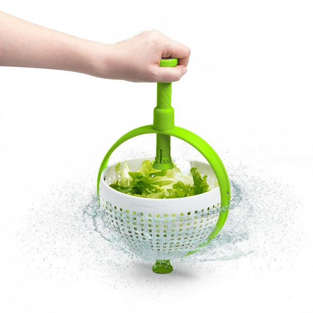 Dreamfarm Spina salad spinner and colander - British product