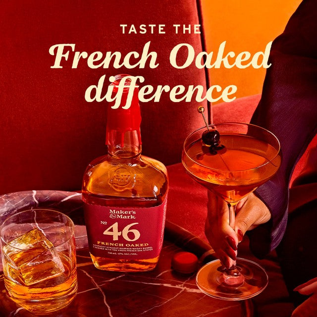 Makers Mark 46 Bourbon Whisky 70cl, imported from the UK