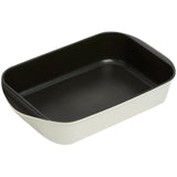 M&S Chef Cast Aluminium Roaster Ivory 34cm Roasting Pan