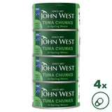 John West Tuna Chunks in Spring Water MSC Canned Tuna 4 x 125g