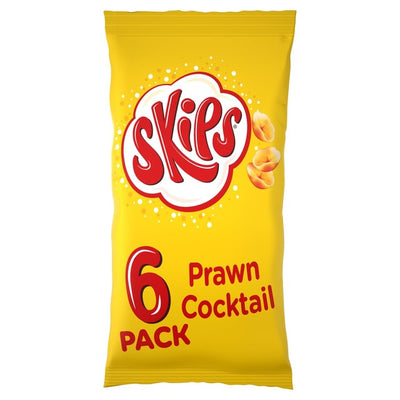 Skips Prawn Cocktail lot de 6 snacks de chips